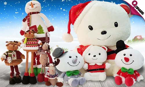 Christmas Teddy Bears & Dolls!